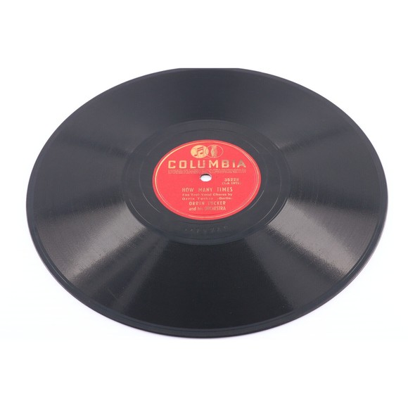 Orrin Tucker & His Orchestra - Oh Johnny / How Many Times 1939 10" 78rpm Record - Picture 7 of 8